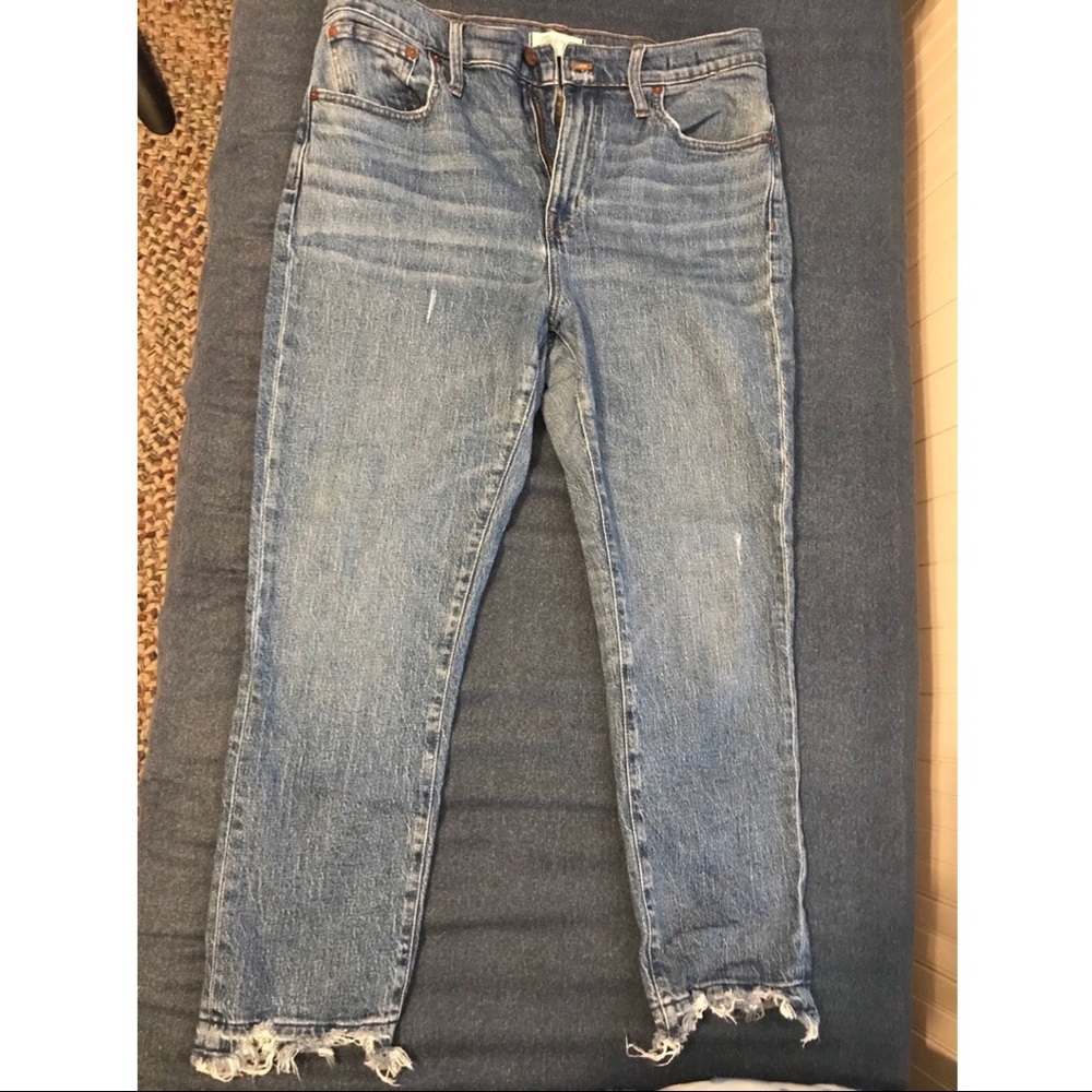 Madewell High Rise Slim Boy Jean